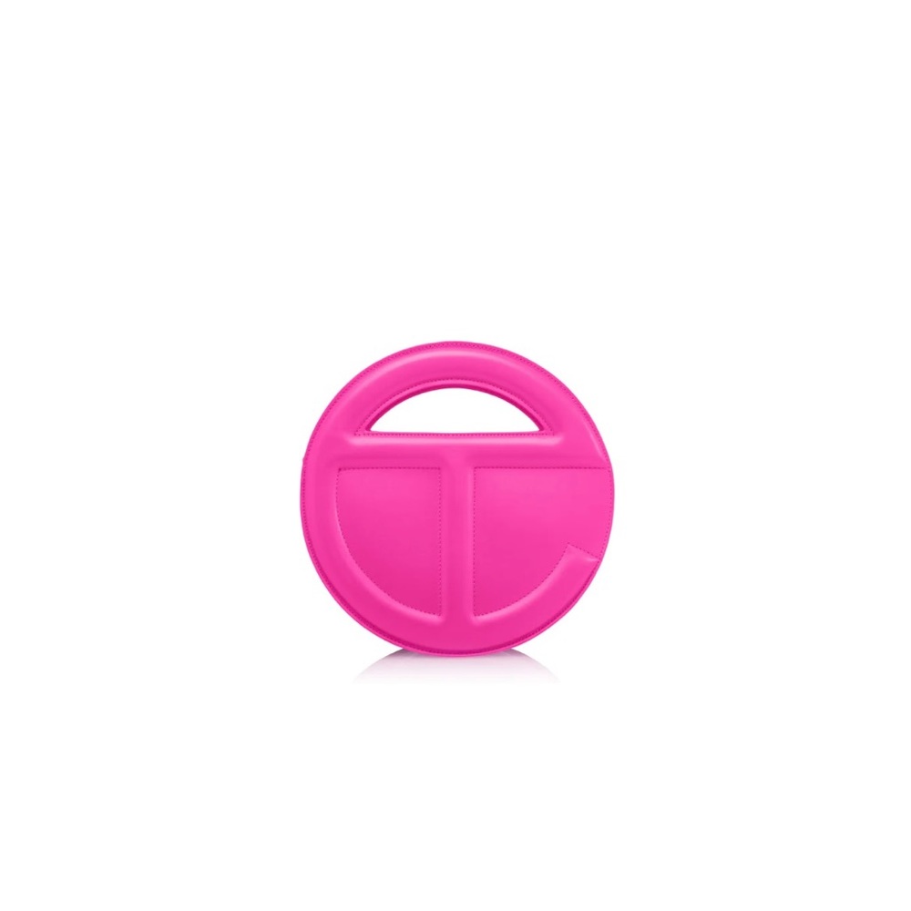 Telfar Round Circle Bag- Azalea - Picture 2 of 6